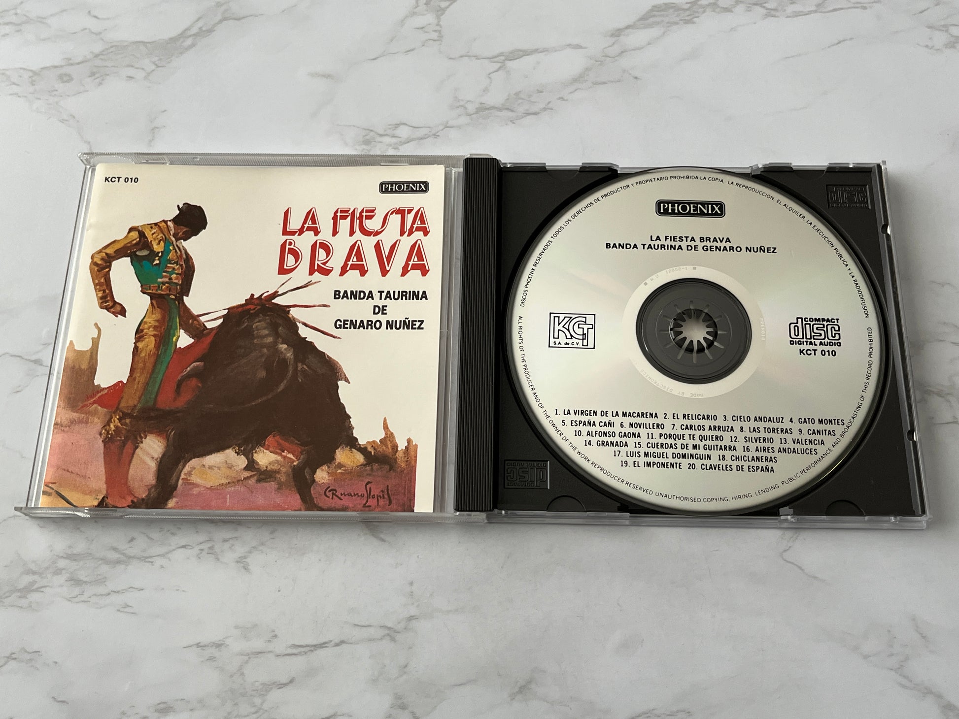 Banda Taurina de Genaro Núñez – La Fiesta Brava (1990)