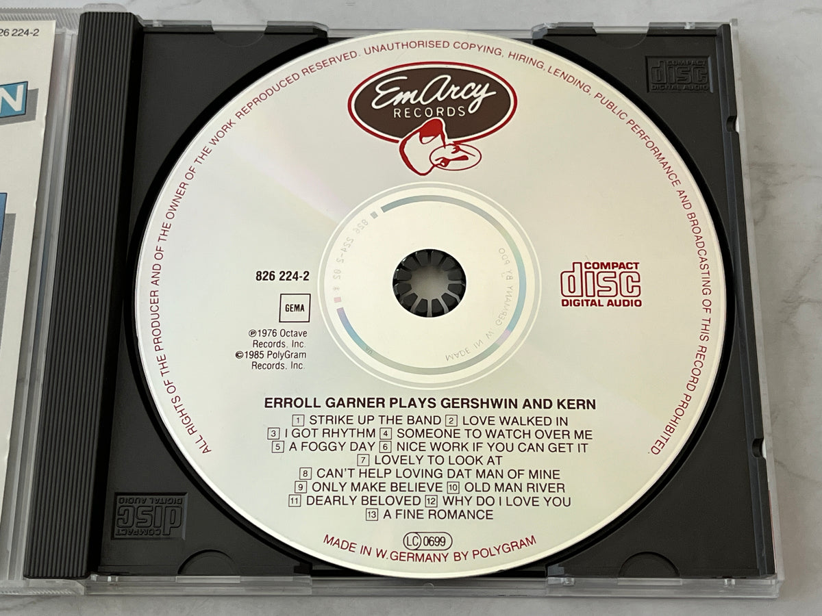 Erroll Garner – Plays Gershwin & Kern (1985) [W GERMANY TARGET ERA]