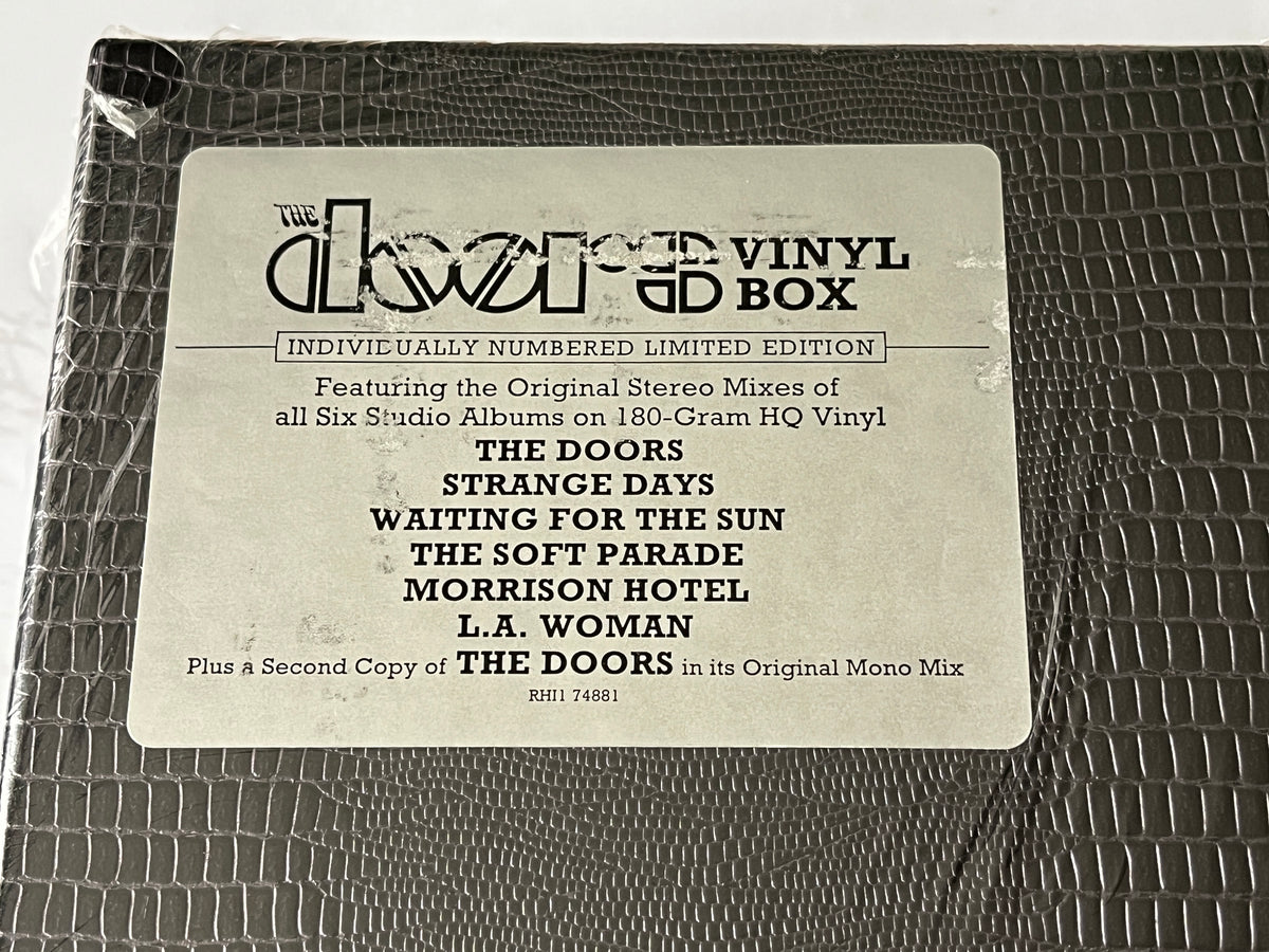 The Doors Vinyl Box 7 LP SEALED! 180 Gm Audiophile Press RARE 2008 Rhino #03145