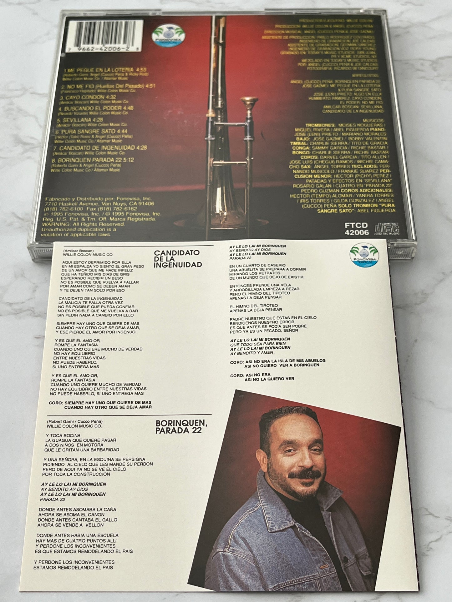 Willie Colón – Y Vuelve Otra Vez! (One More Time) (1995)