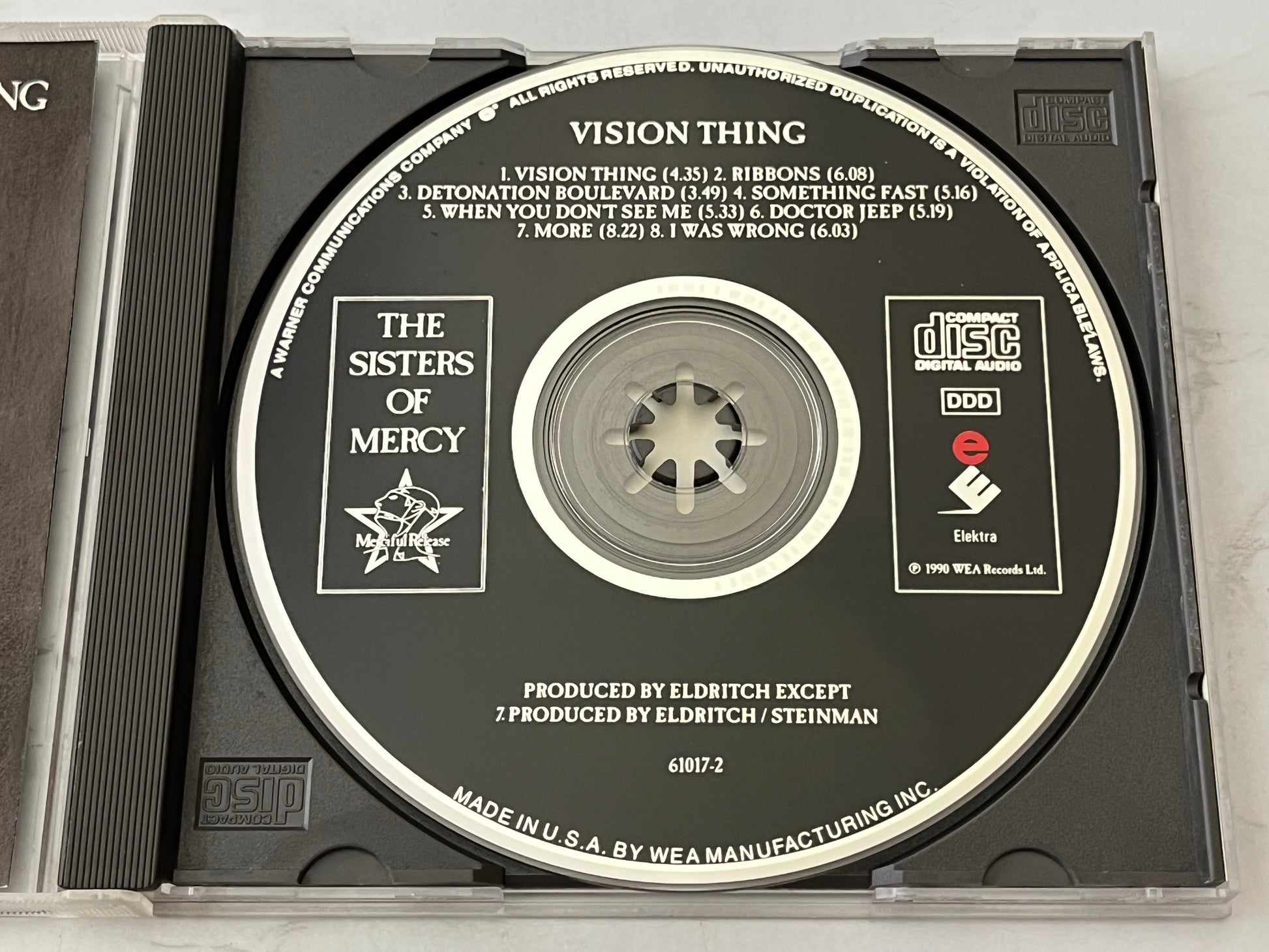 The Sisters Of Mercy – Vision Thing (1990)