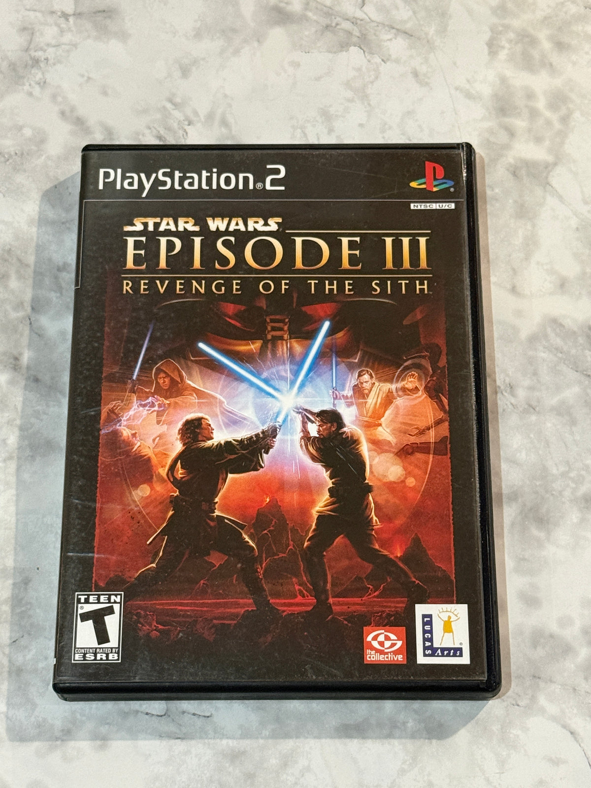 Star Wars Episode III Revenge Of The Sith PS2 CIB Complete w/Manual LucasArts