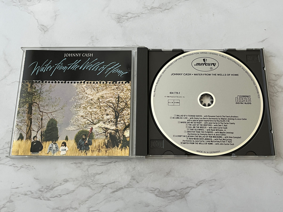 Johnny Cash – Water From The Wells Of Home (1988) [W GERMANY TARGET ERA]