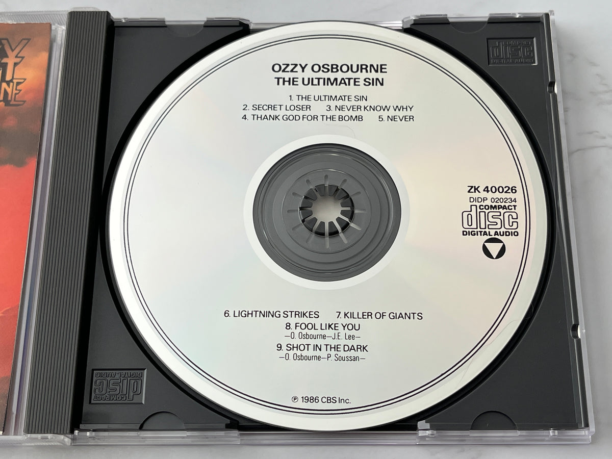 Ozzy Osbourne – The Ultimate Sin (1986) [DADC PRESS]