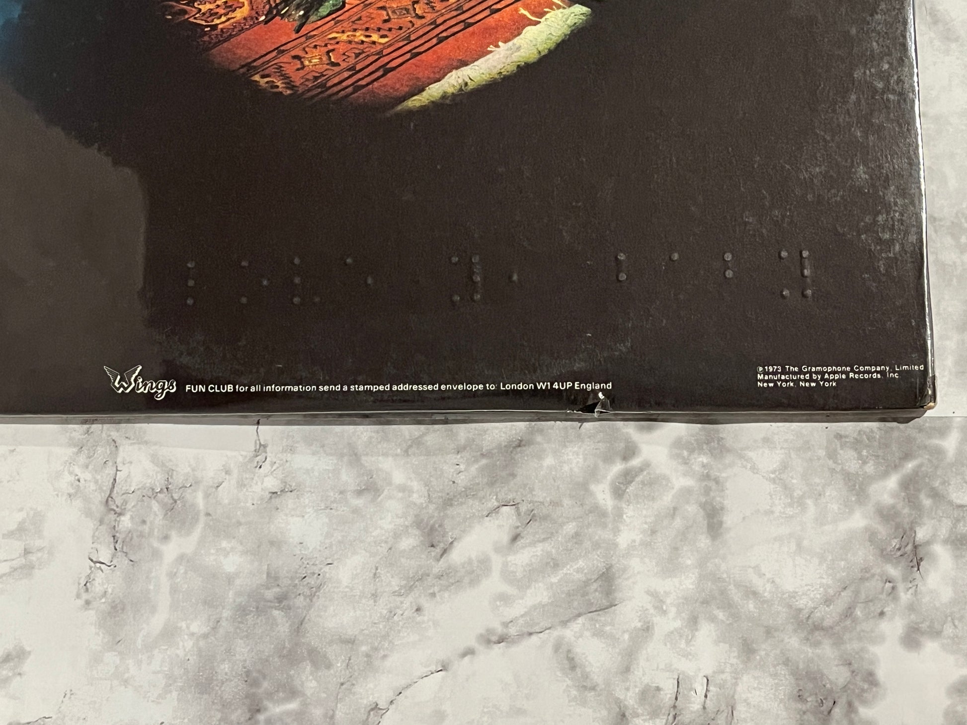 Paul McCartney & Wings Red Rose Speedway LP 1973 SEALED! Apple SMAL-3409 RARE!