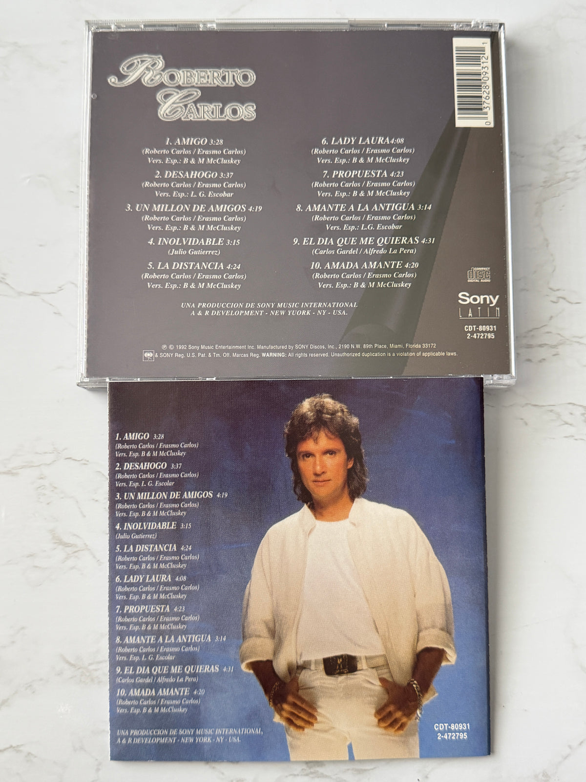 Roberto Carlos – Inolvidables (1992)