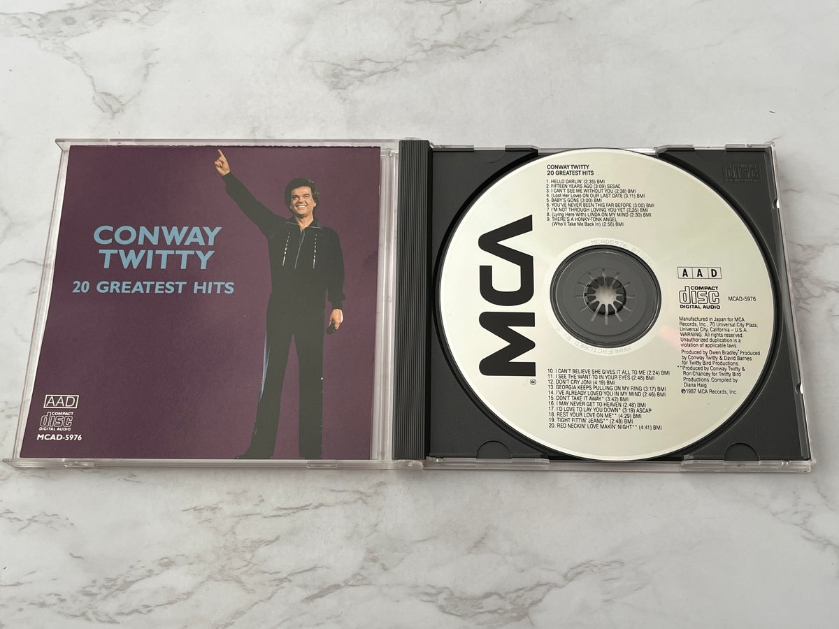 Conway Twitty – 20 Greatest Hits (1987) [JAPAN TARGET ERA]
