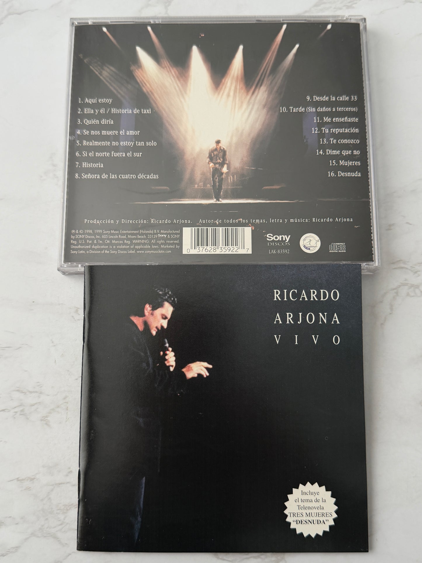 Ricardo Arjona – Vivo (1999)