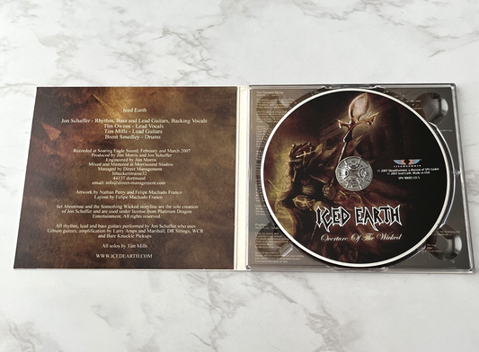 Iced Earth – Overture Of The Wicked (Maxi Single, Digipak) (2007)