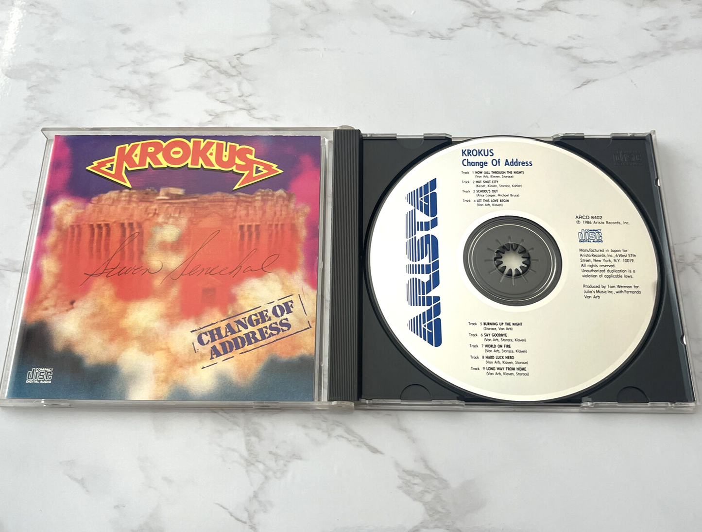 Krokus – Change Of Address (1986) [JAPAN PRESS]