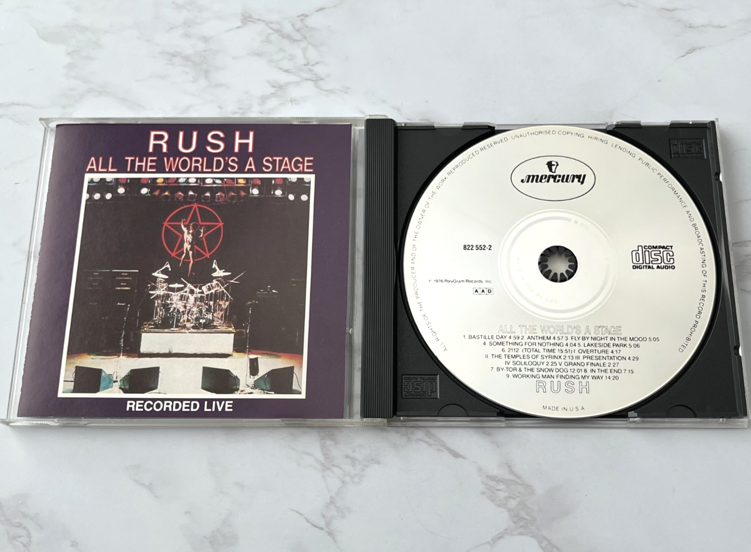 Rush – All The World's A Stage