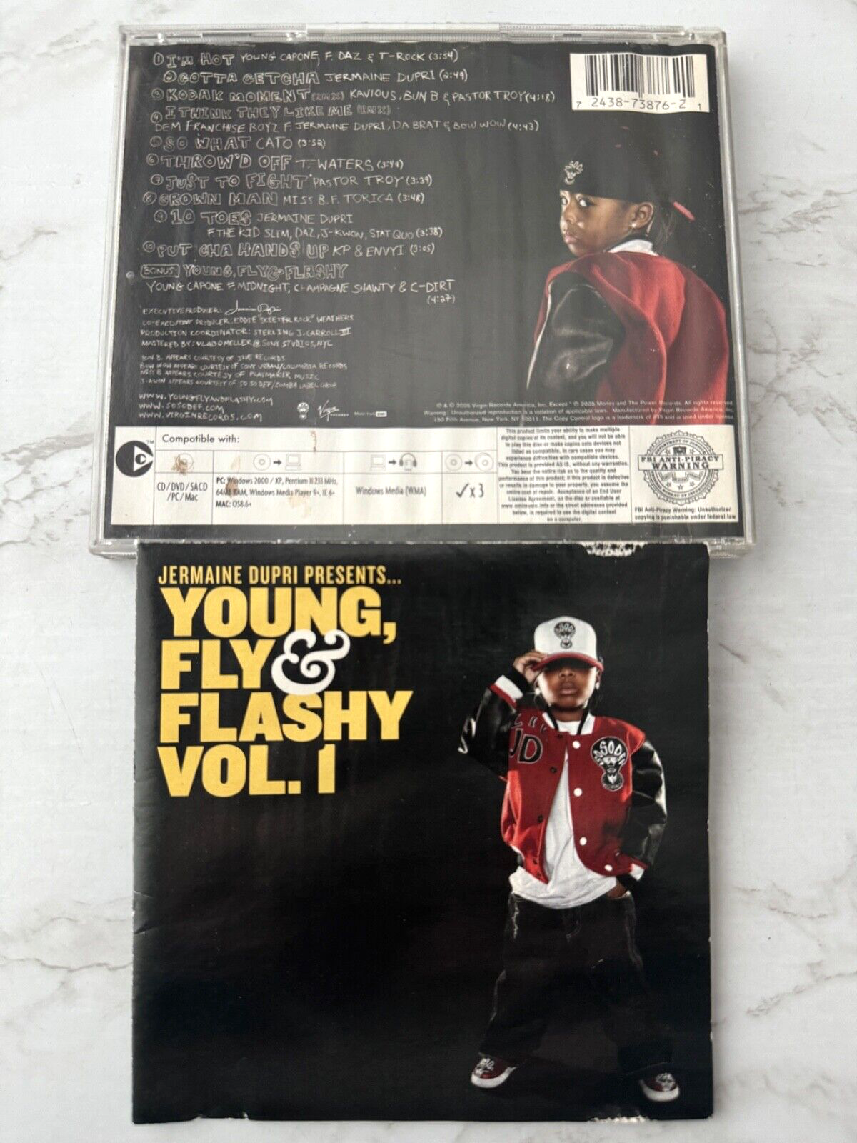 Various, Jermaine Dupri, Young Capone – Young Fly & Flashy Vol. 1 (2005)