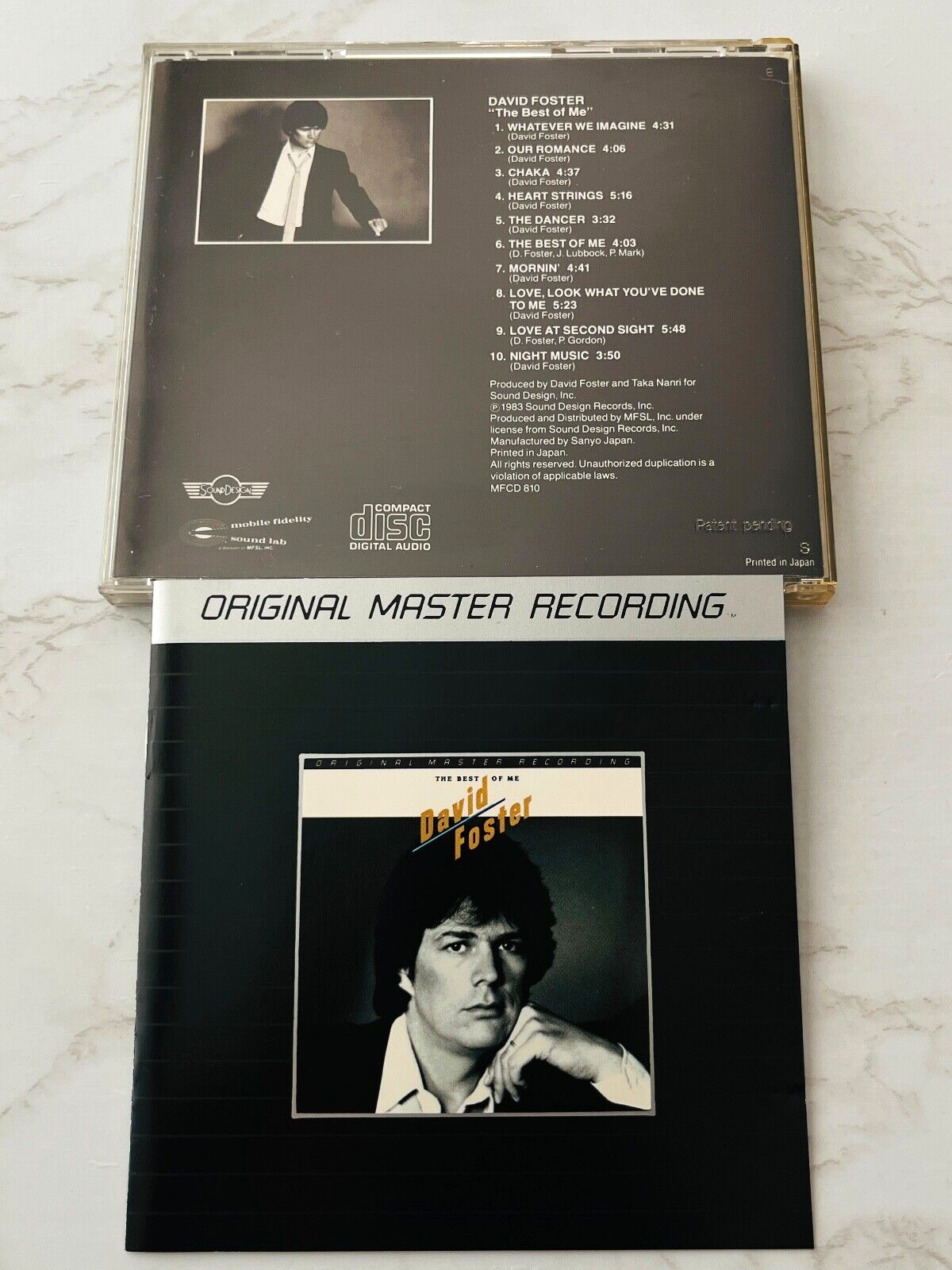 David Foster – The Best Of Me (1984) [JAPAN PRESS]