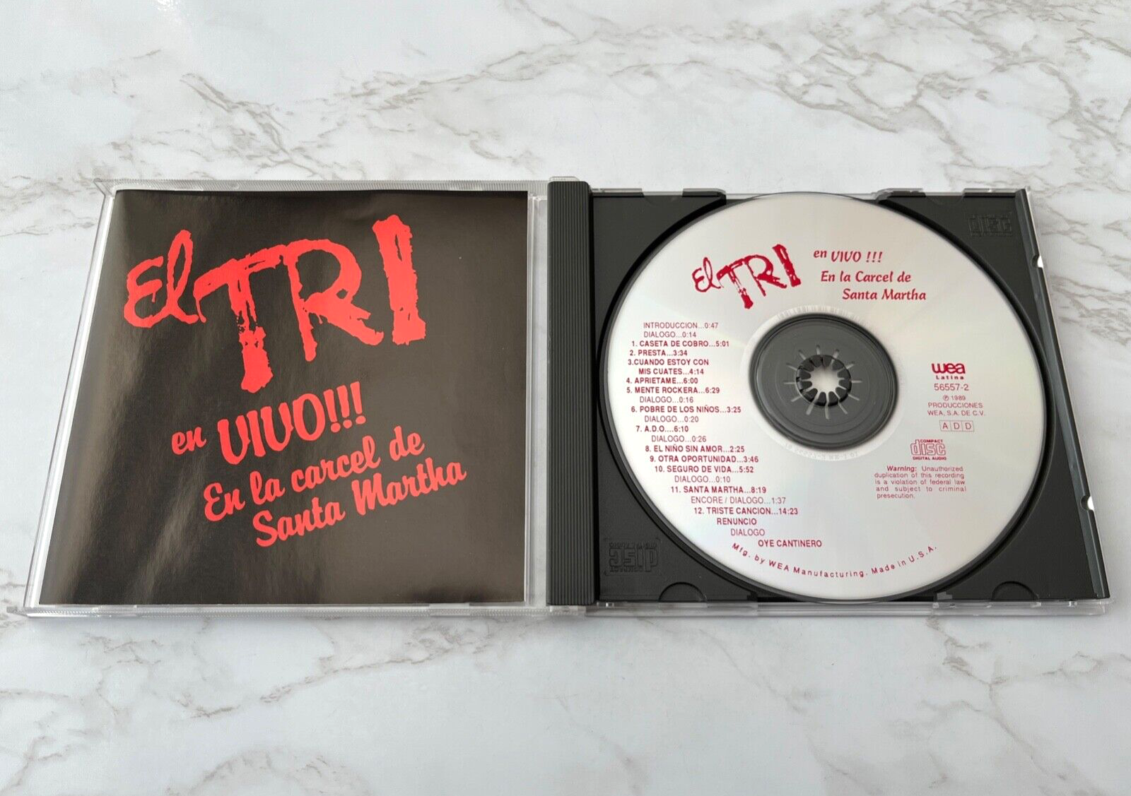 El Tri – En Vivo En La Carcel De Santa Martha (1989)