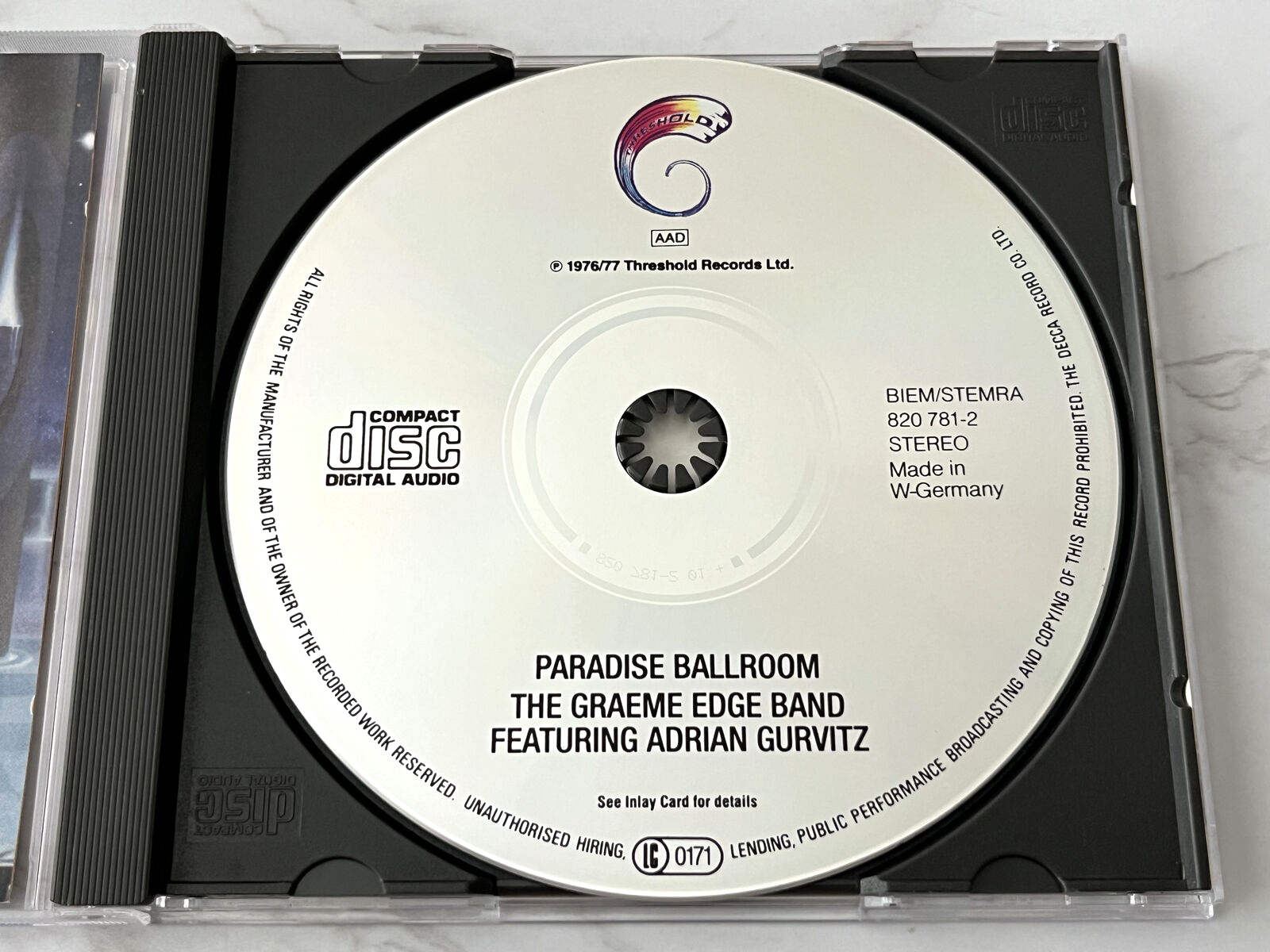 The Graeme Edge Band – Paradise Ballroom (1989) [GERMAN PRESS]