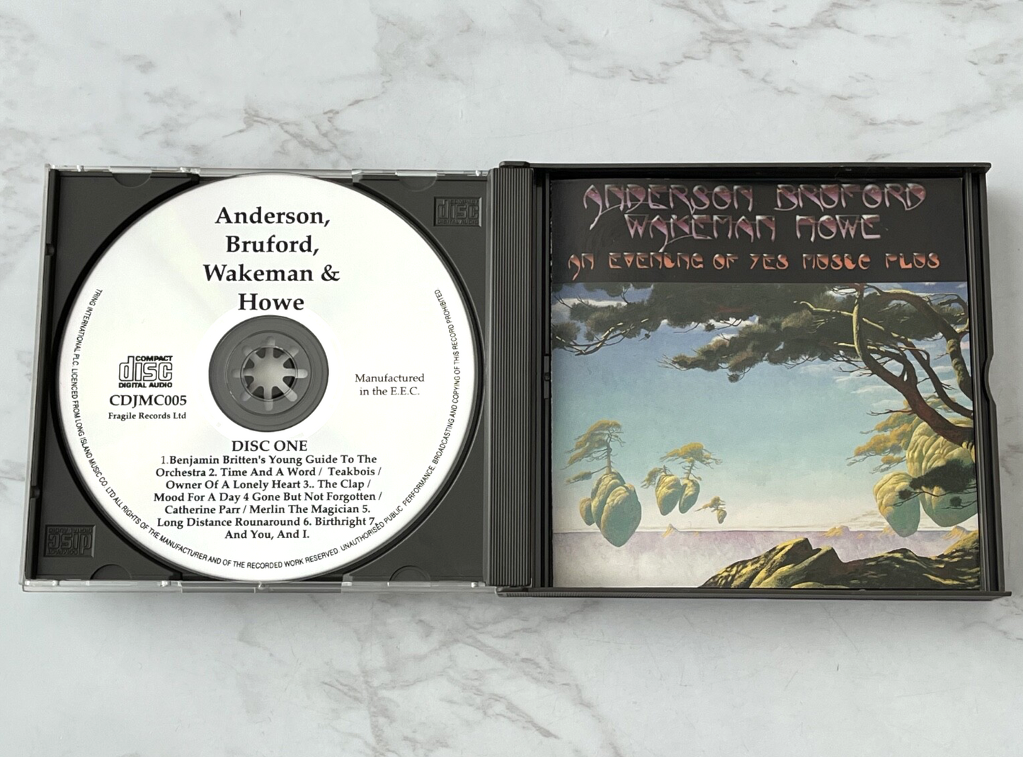 Anderson Bruford Wakeman Howe – Anderson, Bruford, Wakeman & Howe An Evening Of Yes Music Plus 2 (1993)