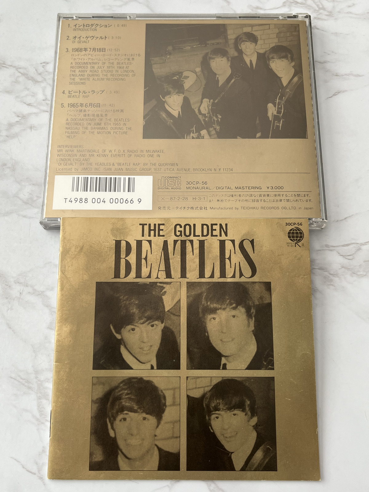 The Beatles – The Golden Beatles (1993) [JAPAN PRESS]