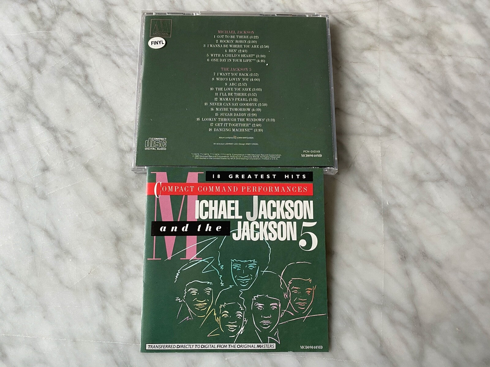 Michael Jackson & The Jackson 5 – 18 Greatest Hits [JAPAN PRESS]