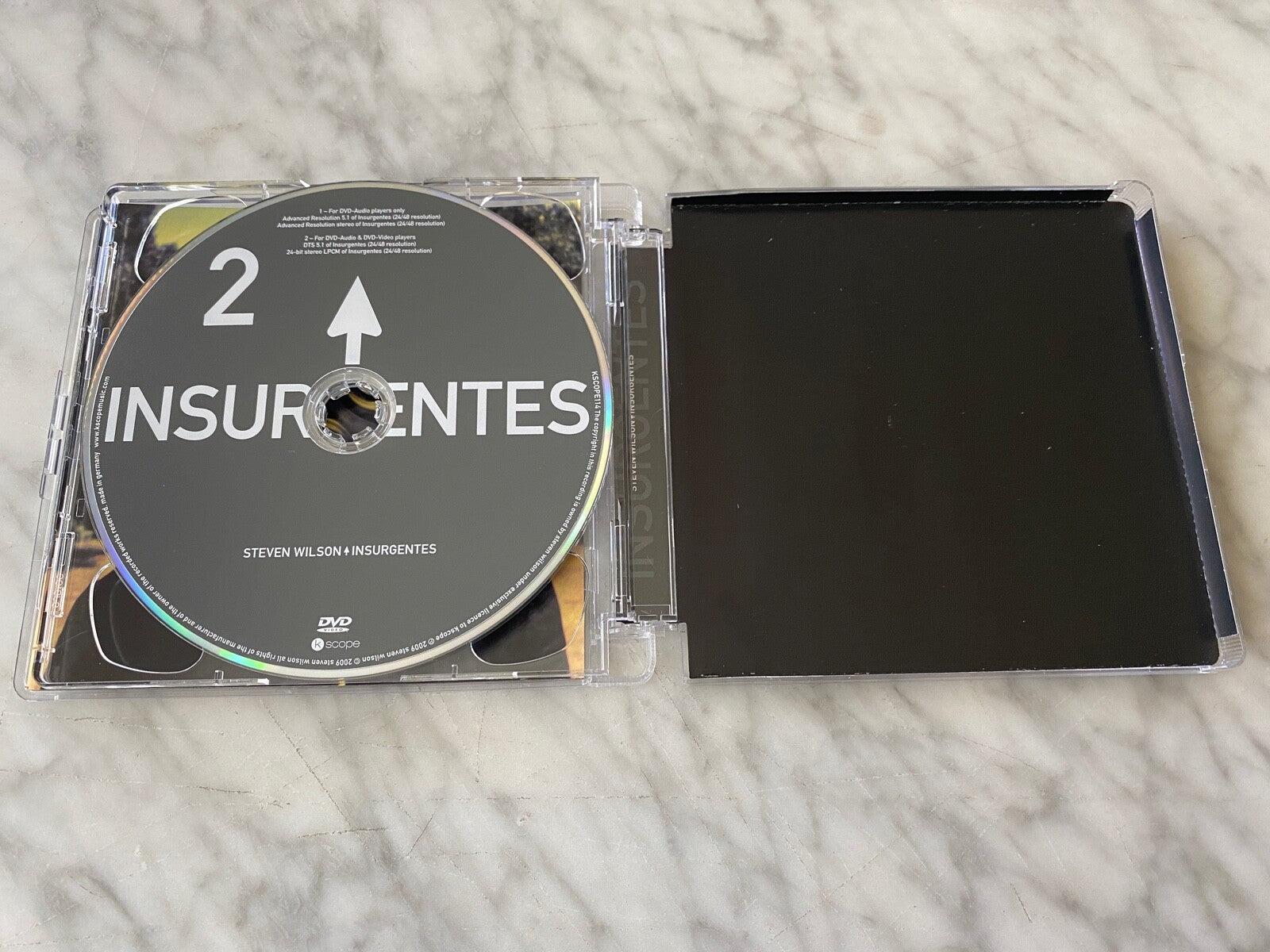Steven Wilson – Insurgentes 2 (CD/DVD) (2009) [GERMAN PRESS]