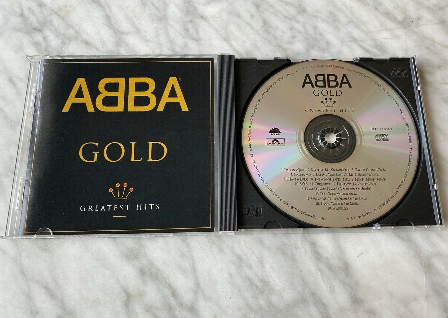 ABBA – Gold Greatest Hits (1992)