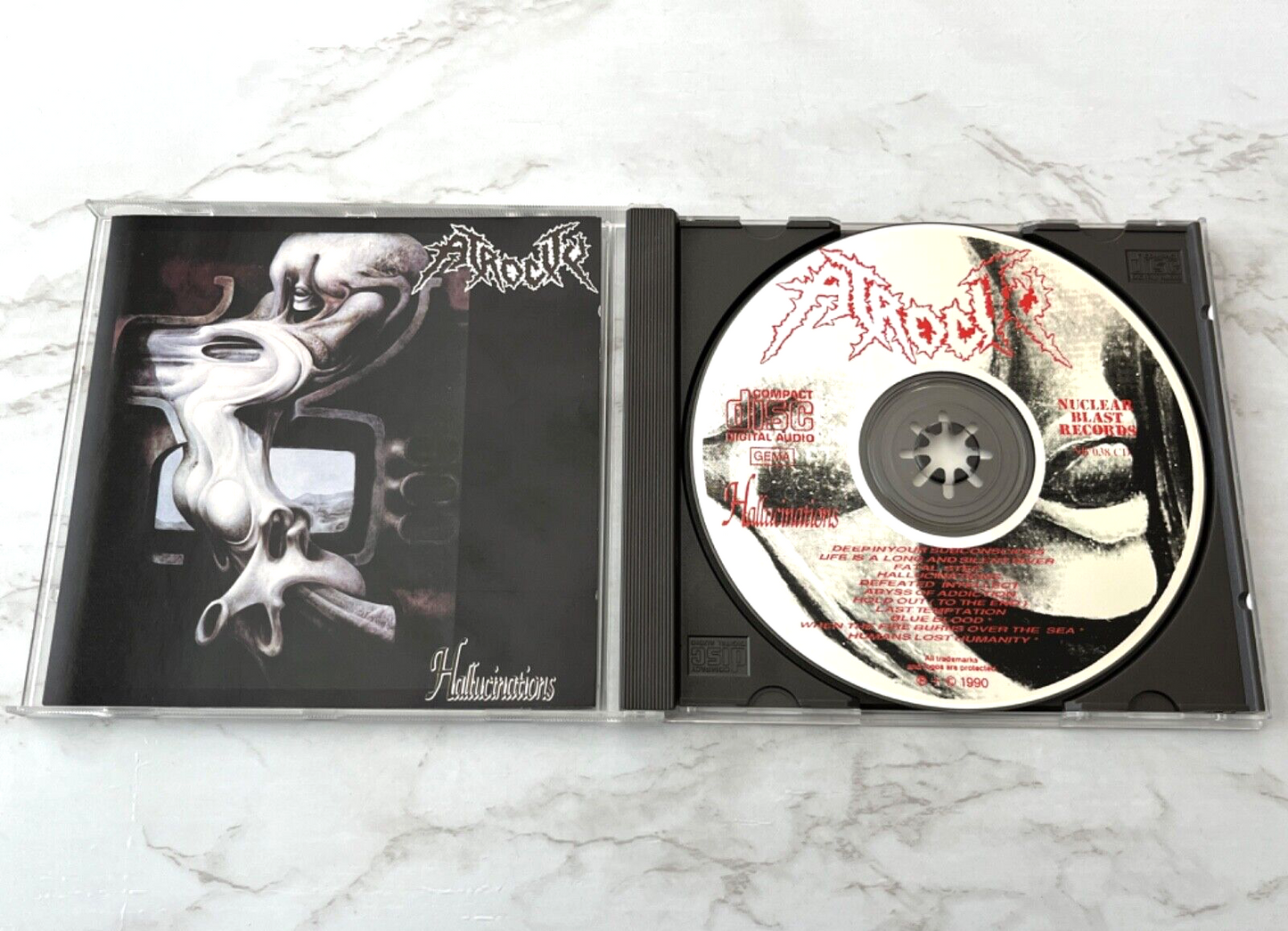 Atrocity – Hallucinations (1990) [GERMAN PRESS]