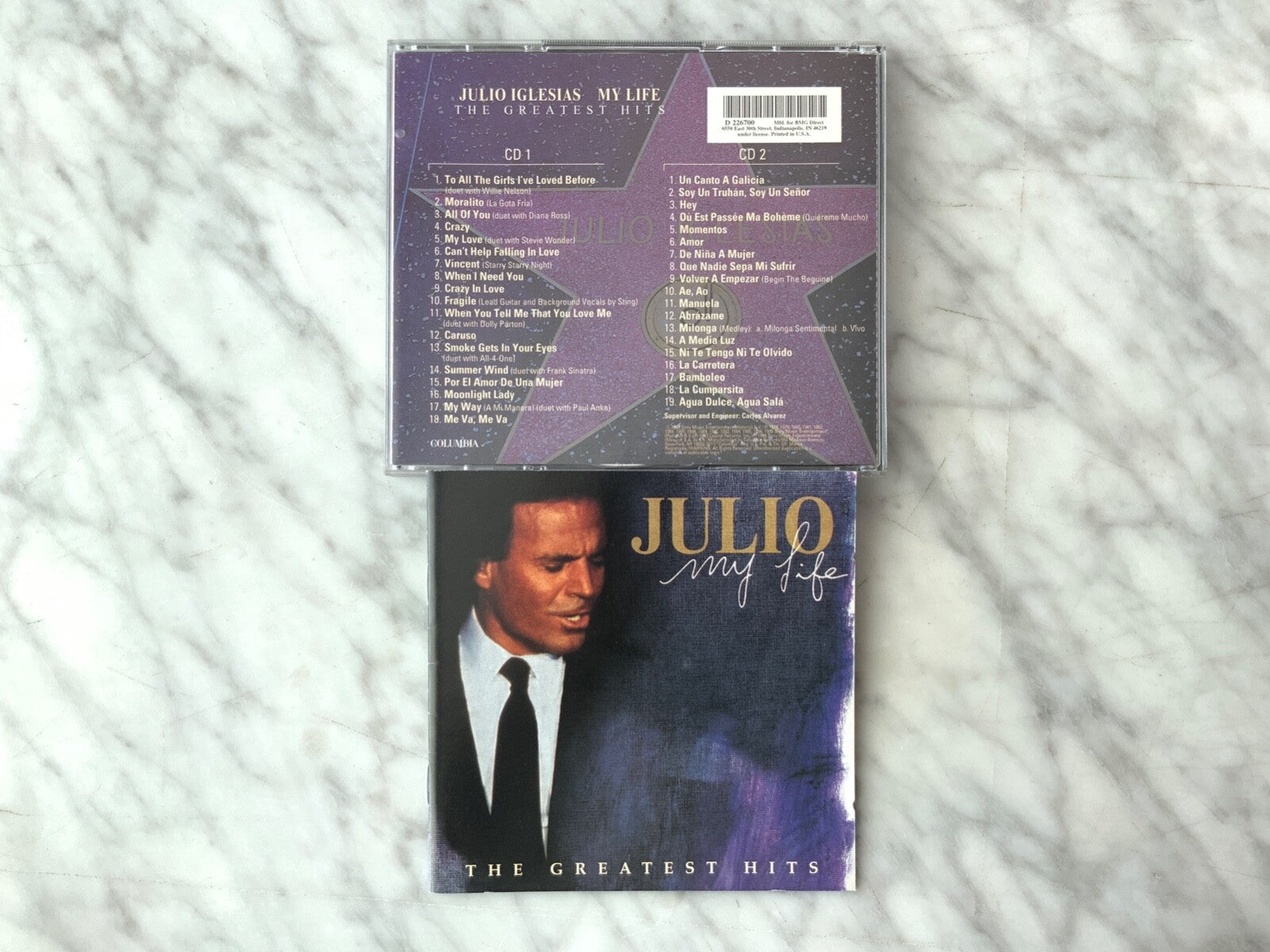Julio Iglesias – My Life The Greatest Hits 2 (1998)