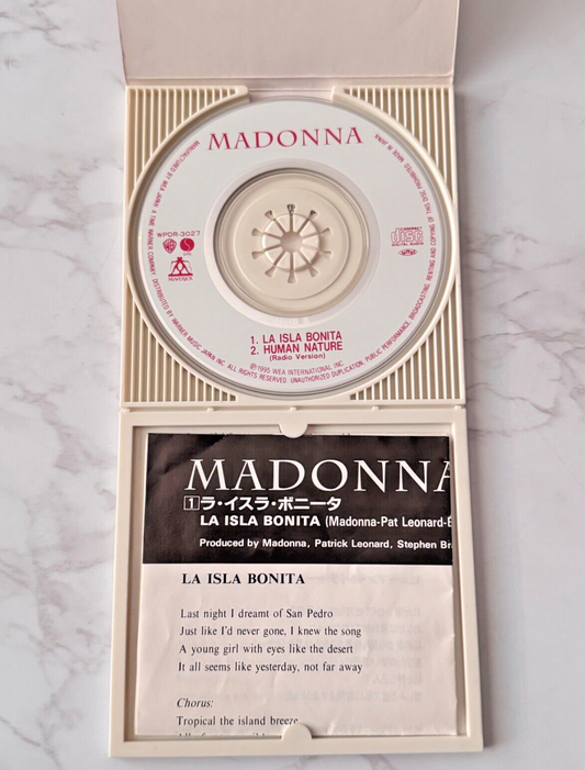 Madonna – La Isla Bonita / Human Nature (1995) [JAPAN PRESS]