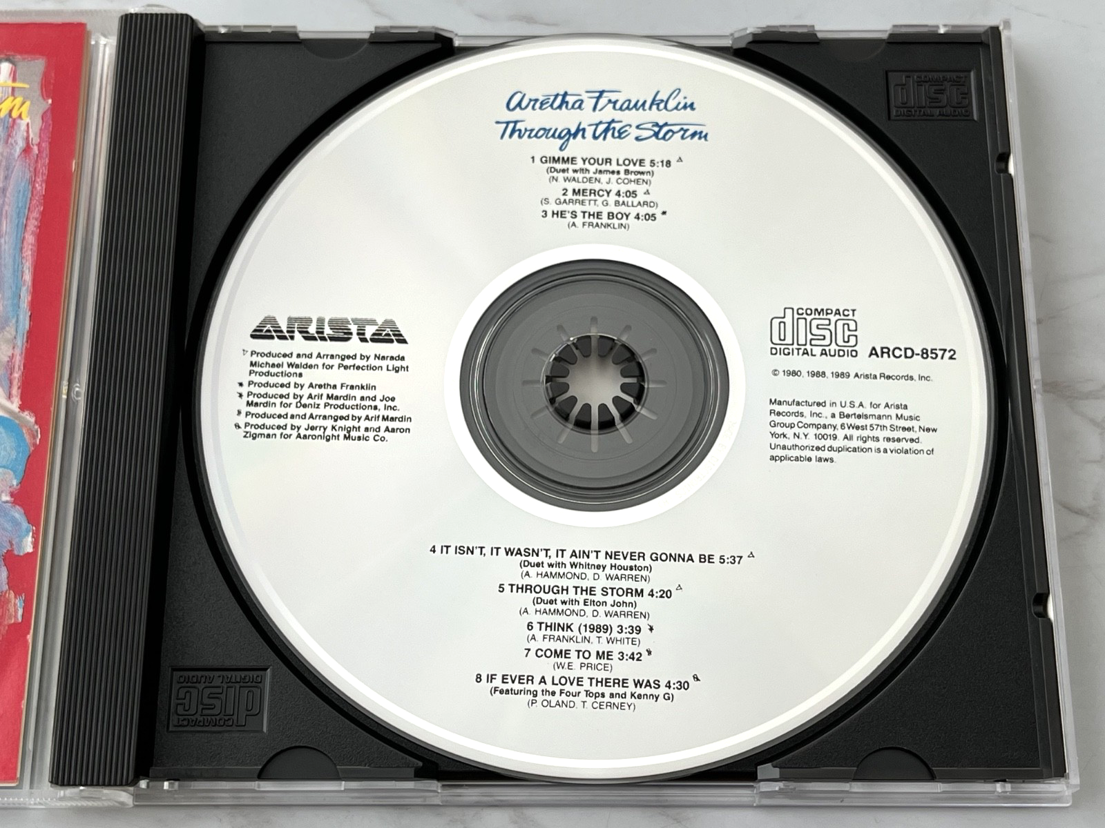 Aretha Franklin – Through The Storm (1989)