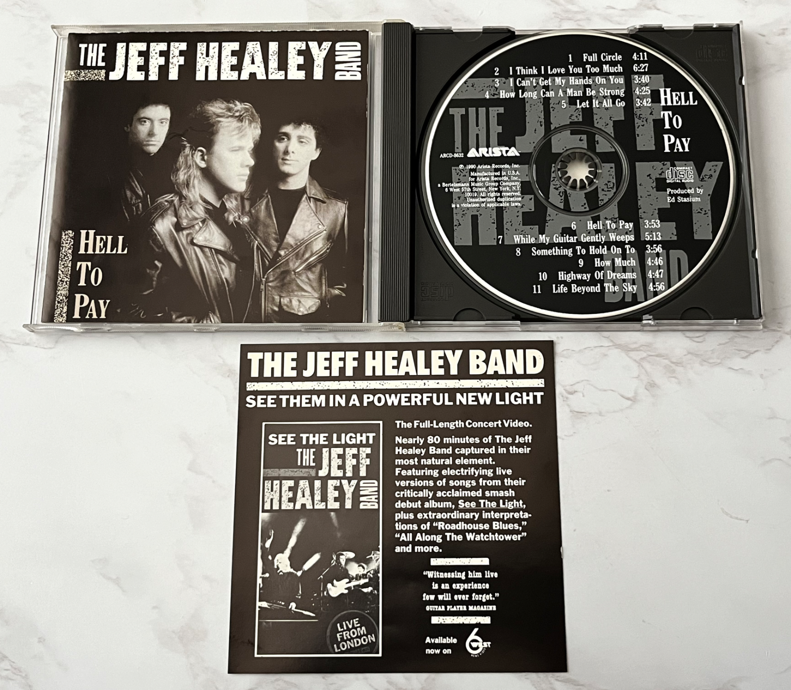 Jeff Healey – The Jeff Healey Band Hell To Pay (1990)