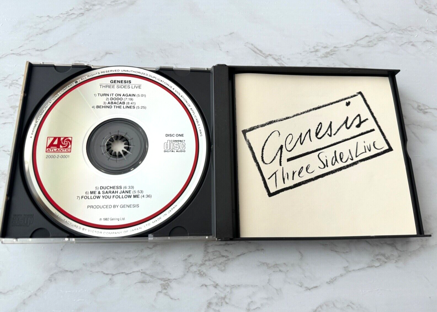 Genesis – Three Sides Live 2 (1987) [JAPAN PRESS]