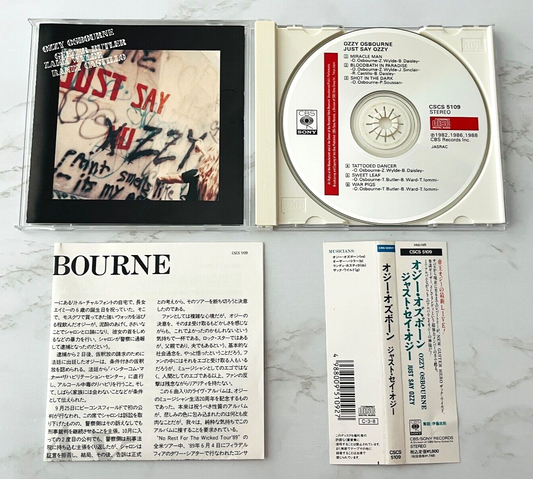 Ozzy Osbourne – Just Say Ozzy (EP) (1990) [JAPAN PRESS]