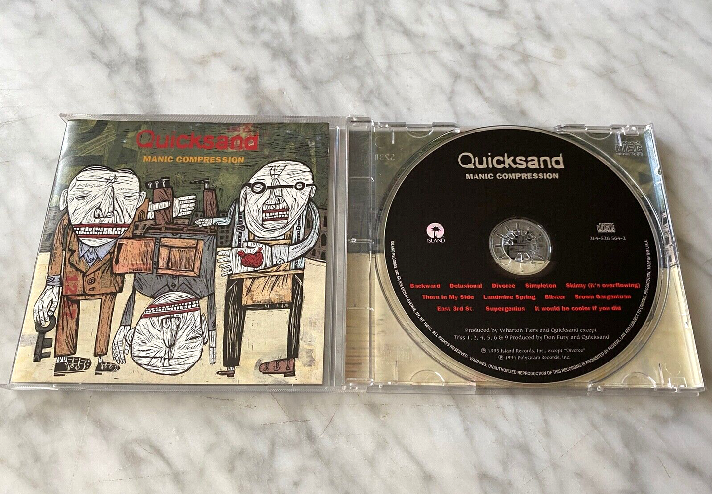 Quicksand – Manic Compression (1995)