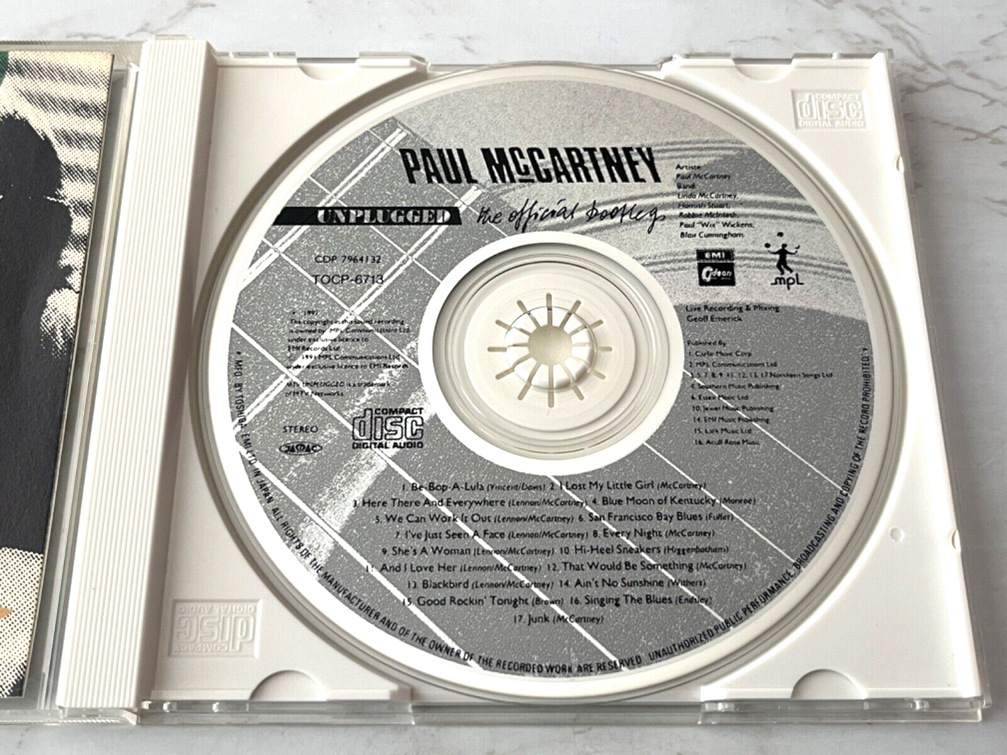 Paul McCartney – Unplugged (1991) [JAPAN PRESS]