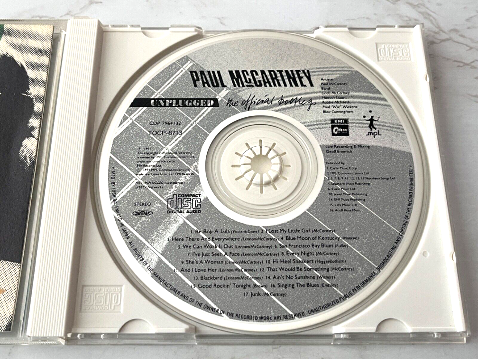 Paul McCartney – Unplugged (1991) [JAPAN PRESS]