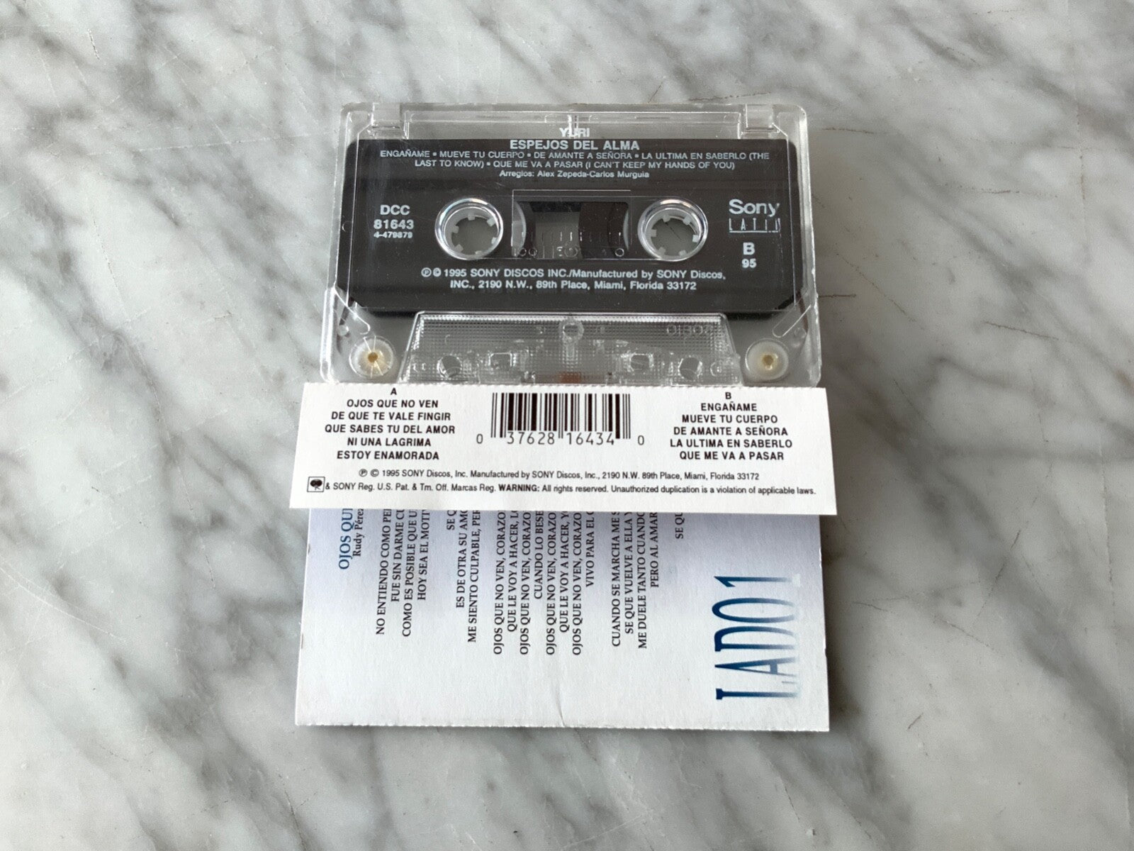 Yuri – Espejos Del Alma (1995)
