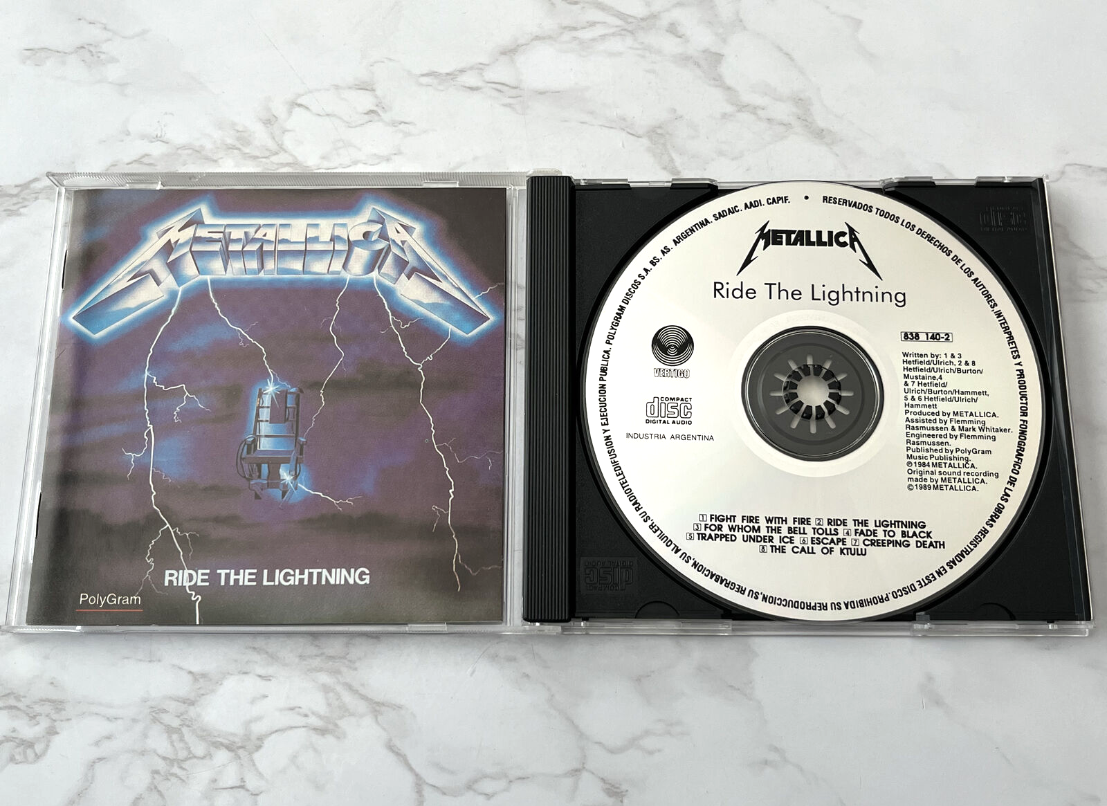 Metallica – Ride The Lightning (2007)
