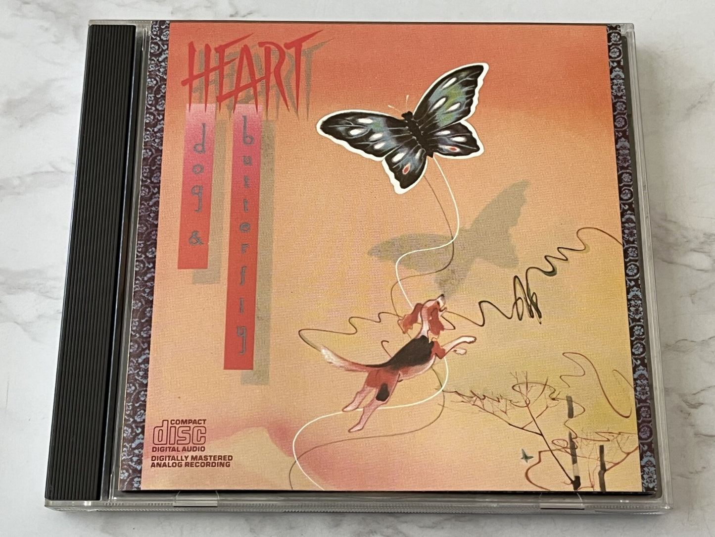 Heart – Dog & Butterfly