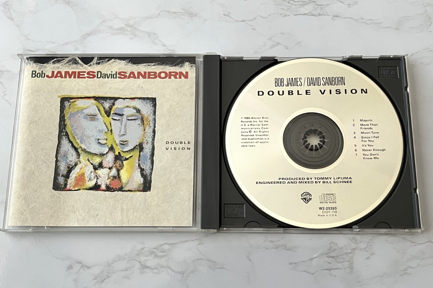 Bob James, David Sanborn – Double Vision (1986)