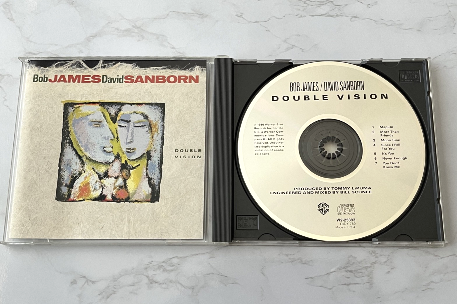 Bob James, David Sanborn – Double Vision (1986)