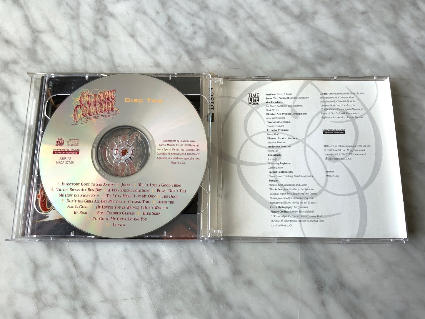 Time Life Music Classic Country Golden '70s 2 (1998)