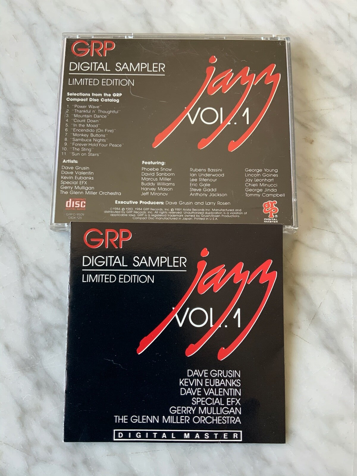 GRP Digital Sampler Vol. 1 (1984) [JAPAN PRESS]