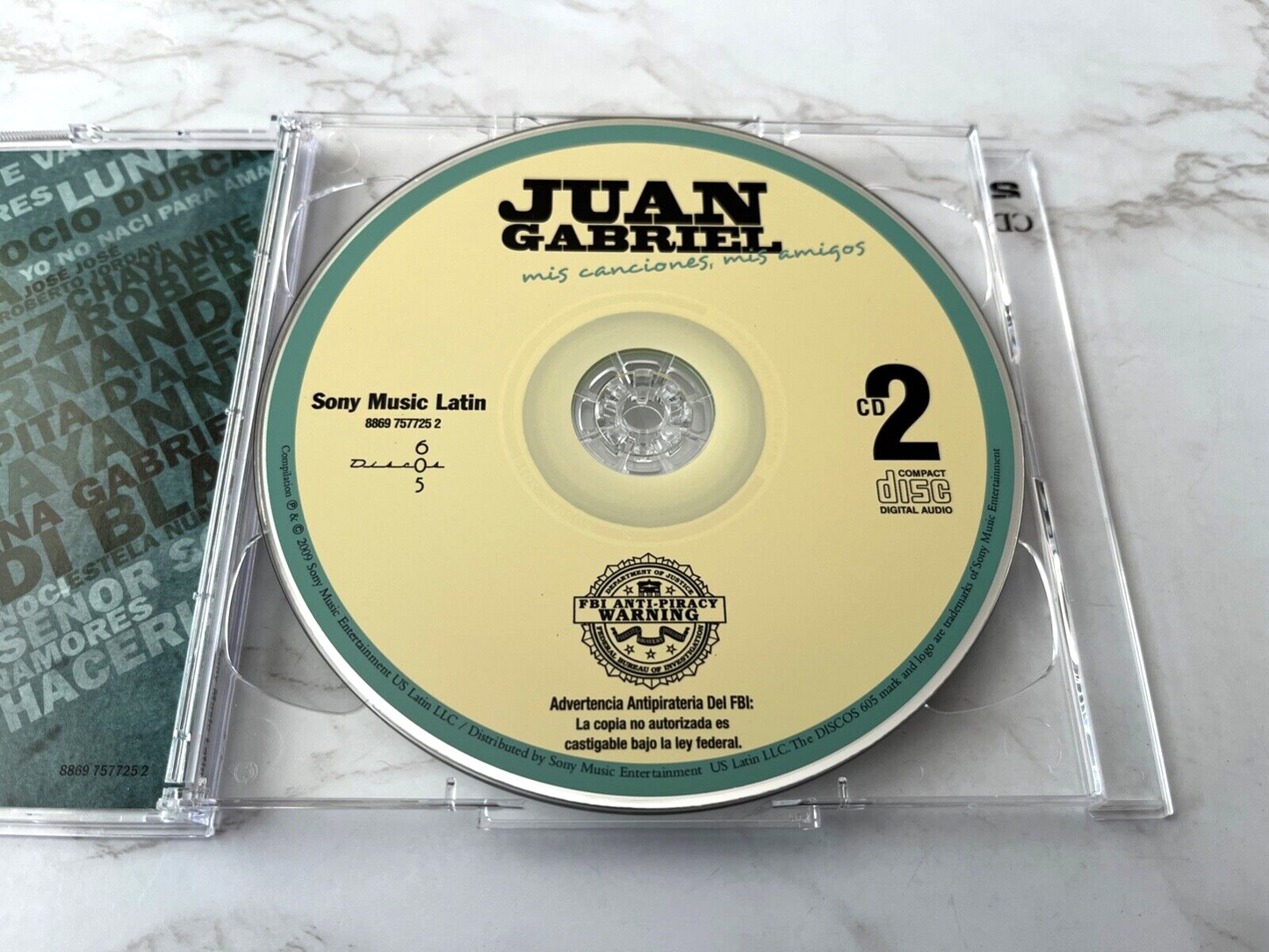 Juan Gabriel – Mis Canciones Mis Amigos 2 (2009)