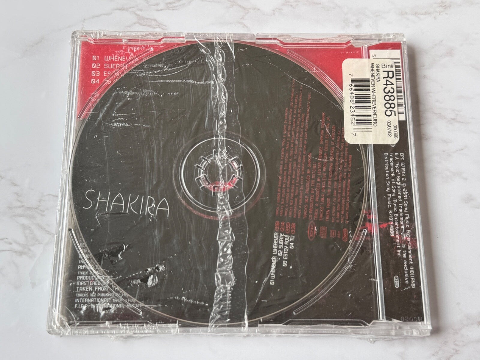 Shakira – Whenever Wherever (Maxi Single) (2002)