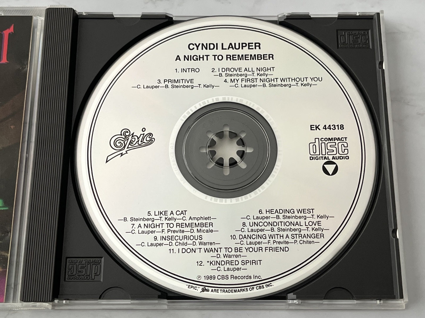 Cyndi Lauper – A Night To Remember (1989)