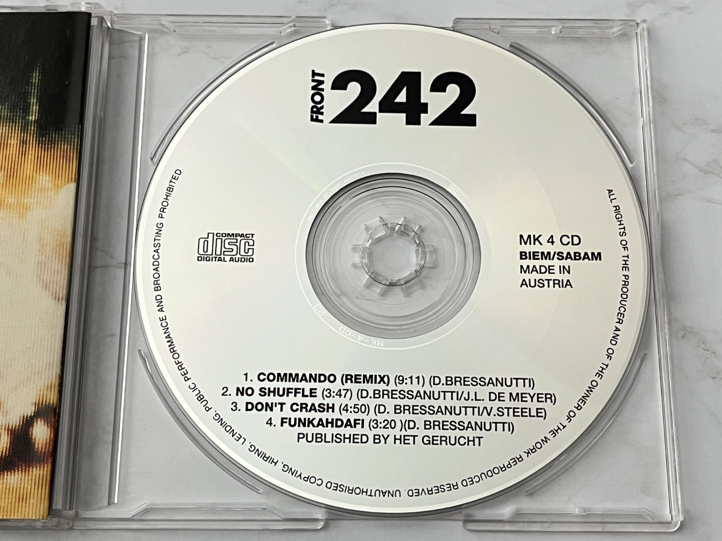 Front 242 – Politics Of Pressure (Maxi Single)