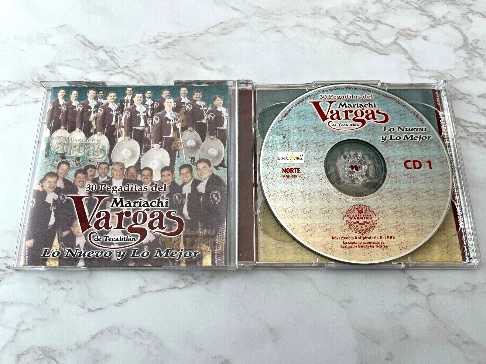 Mariachi Vargas De Tecalitlan – 30 Pegaditas Lo Nuevo Y Lo Mejor 2 (2005)
