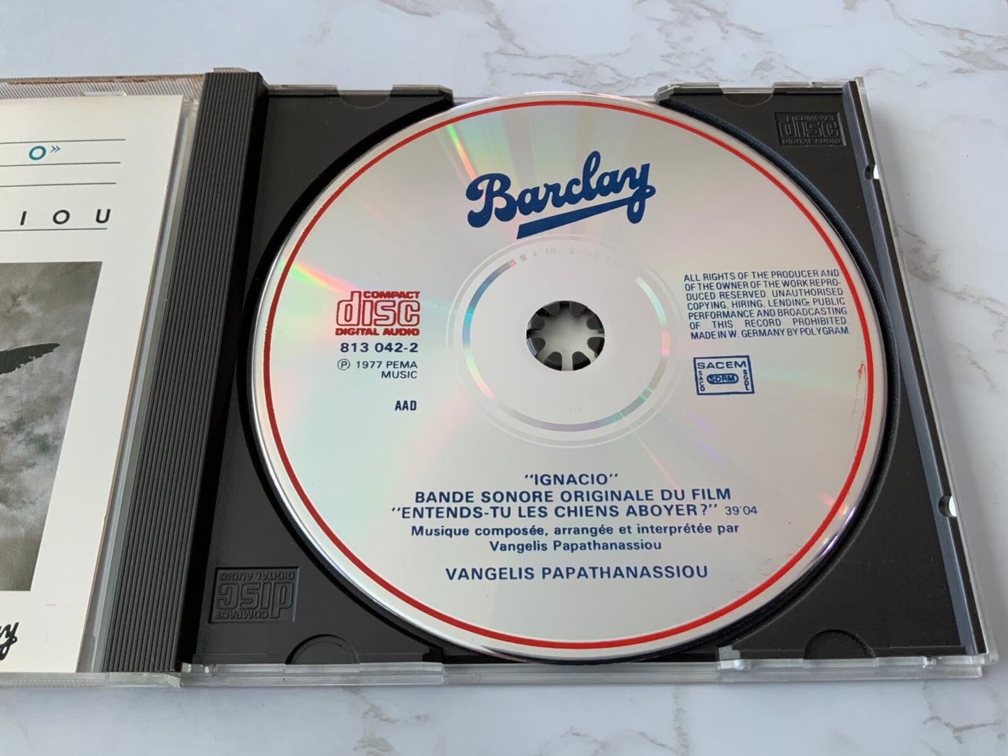 Vangelis – Papathanassiou Ignacio (1984) [GERMAN PRESS]