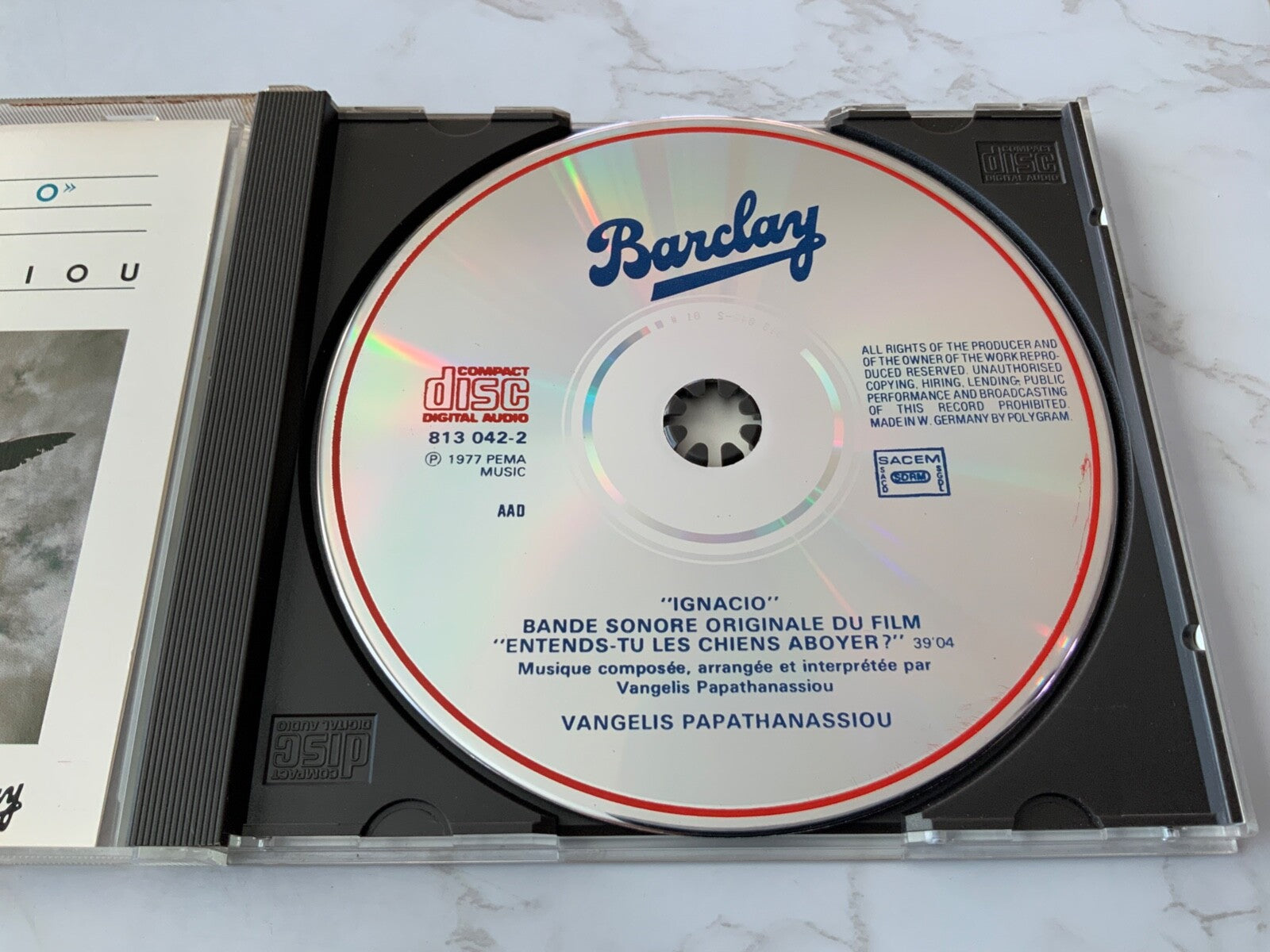 Vangelis – Papathanassiou Ignacio (1984) [GERMAN PRESS]