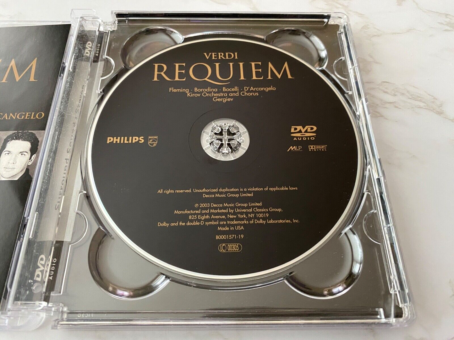 Various, Giuseppe Verdi – Verdi, Gergiev, Messa Da Requiem DVD 2003 Phillips B0001571-19 Kirov Orchestra (2003)