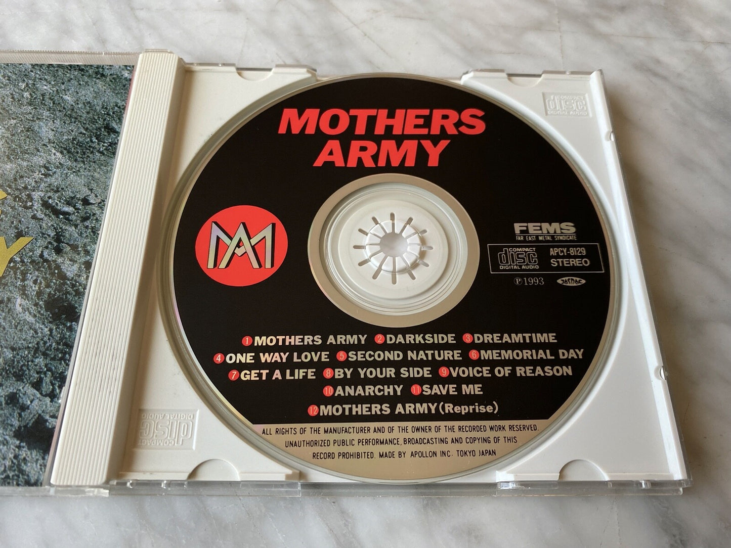 Mothers Army – Mothers Army (1993) [JAPAN PRESS]